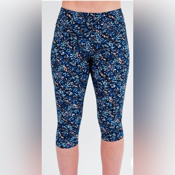 Calypsa by Modli Plus Size 4X Modest Swim Capris Leggings NWT UPF 50 - Picture 1 of 4